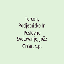 Tercon, Podjetniško In Poslovno Svetovanje, Jože Grčar, s.p. - Logotip