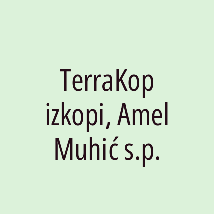 TerraKop izkopi, Amel Muhić s.p. - Logotip