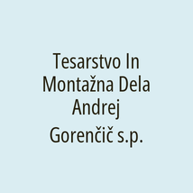 Tesarstvo In Montažna Dela Andrej Gorenčič s.p. - Logotip