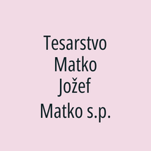 Tesarstvo Matko Jožef Matko s.p. - Logotip