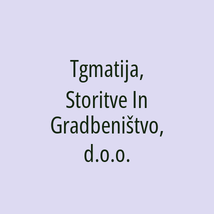 Tgmatija, Storitve In Gradbeništvo, d.o.o. - Logotip