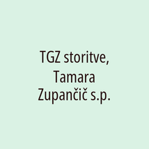 TGZ storitve, Tamara Zupančič s.p. - Logotip