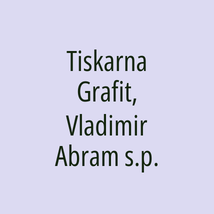 Tiskarna Grafit, Vladimir Abram s.p. - Logotip