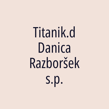 Titanik.d Danica Razboršek s.p. - Logotip