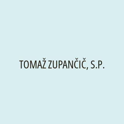 TOMAŽ ZUPANČIČ, S.P. - Logotip