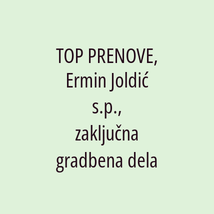 TOP PRENOVE, Ermin Joldić s.p., zaključna gradbena dela - Logotip