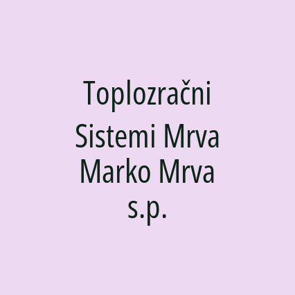 Toplozračni Sistemi Mrva Marko Mrva s.p. - Logotip