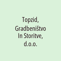 Topzid, Gradbeništvo In Storitve, d.o.o. - Logotip