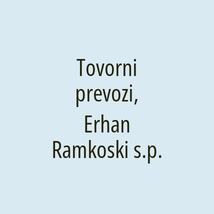 Tovorni prevozi, Erhan Ramkoski s.p. - Logotip