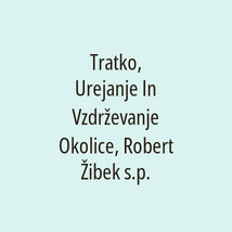 Tratko, Urejanje In Vzdrževanje Okolice, Robert Žibek s.p. - Logotip