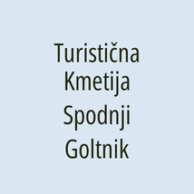 Turistična Kmetija Spodnji Goltnik - Logotip