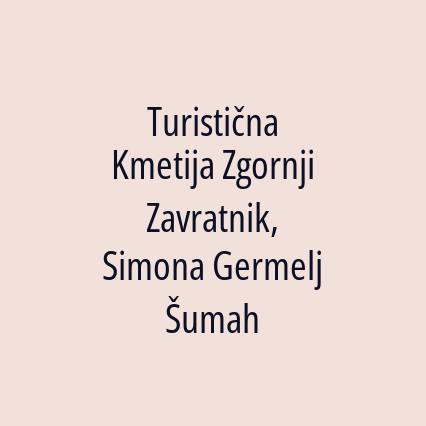 Turistična Kmetija Zgornji Zavratnik, Simona Germelj Šumah - Logotip