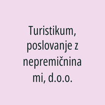 Turistikum, poslovanje z nepremičninami, d.o.o. - Logotip