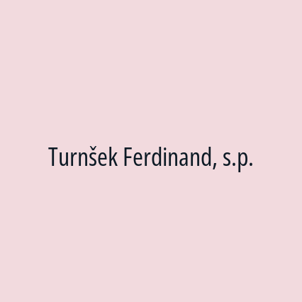 Turnšek Ferdinand, s.p. - Logotip