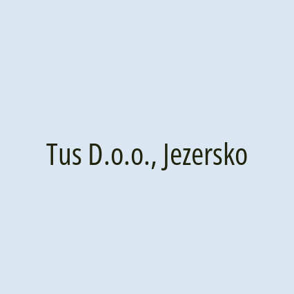 Tus D.o.o., Jezersko - Logotip