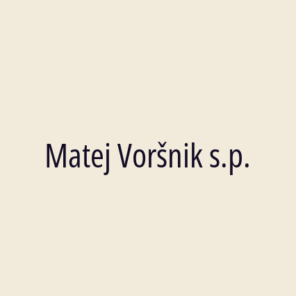 Matej Voršnik s.p.