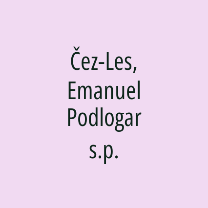 Čez-Les, Emanuel Podlogar s.p.