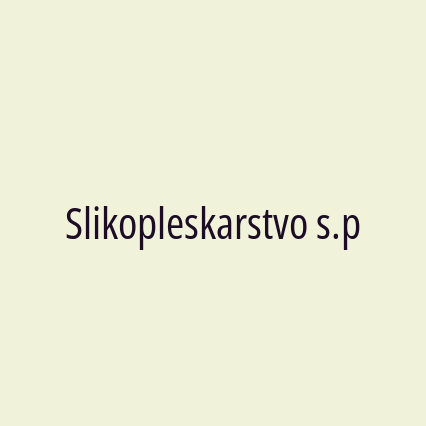 Slikopleskarstvo s.p