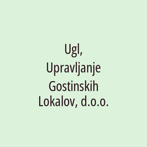 Ugl, Upravljanje Gostinskih Lokalov, d.o.o. - Logotip