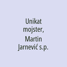 Unikat mojster, Martin Jarnević s.p. - Logotip