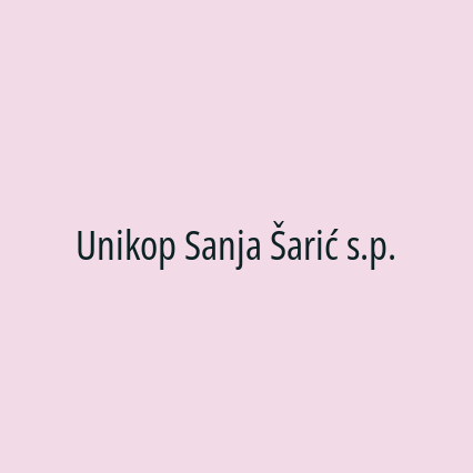 Unikop Sanja Šarić s.p. - Logotip