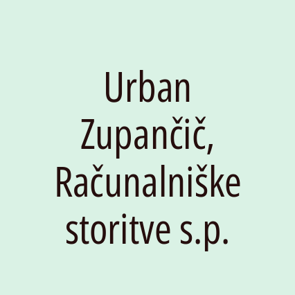 Urban Zupančič, Računalniške storitve s.p. - Logotip