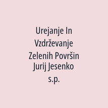 Urejanje In Vzdrževanje Zelenih Površin Jurij Jesenko s.p. - Logotip