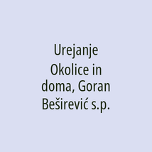 Urejanje Okolice in doma, Goran Beširević s.p. - Logotip