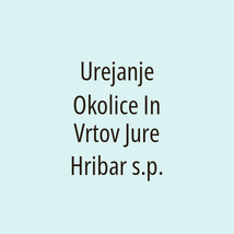 Urejanje Okolice In Vrtov Jure Hribar s.p. - Logotip