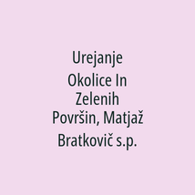 Urejanje Okolice In Zelenih Površin, Matjaž Bratkovič s.p. - Logotip