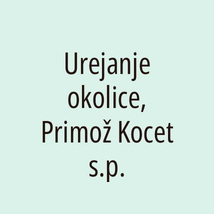 Urejanje okolice, Primož Kocet s.p. - Logotip