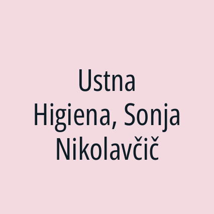 Ustna Higiena, Sonja Nikolavčič - Logotip