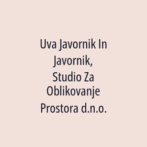 Uva Javornik In Javornik, Studio Za Oblikovanje Prostora d.n.o. - Logotip