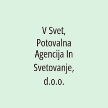 V Svet, Potovalna Agencija In Svetovanje, d.o.o. - Logotip