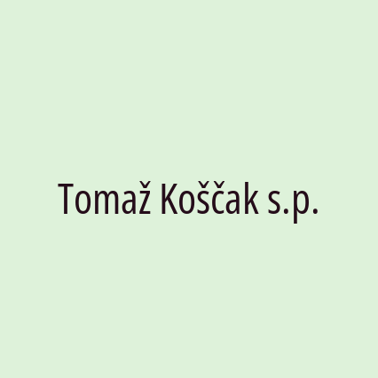 Tomaž Koščak s.p.