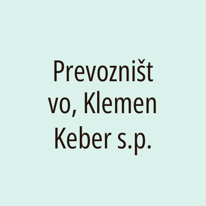 Prevozništvo, Klemen Keber s.p.