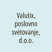 Valutix, poslovno svetovanje, d.o.o. - Logotip