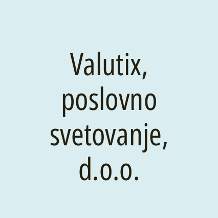 Valutix, poslovno svetovanje, d.o.o. - Logotip