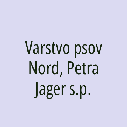 Varstvo psov Nord, Petra Jager s.p. - Logotip