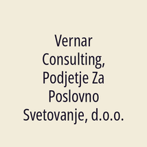 Vernar Consulting, Podjetje Za Poslovno Svetovanje, d.o.o. - Logotip