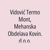 Vidović Termo Mont, Mehanska Obdelava Kovin. d.o.o. - Logotip