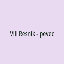 Vili Resnik - pevec - Logotip