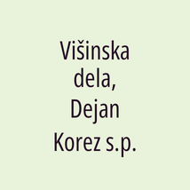 Višinska dela, Dejan Korez s.p. - Logotip