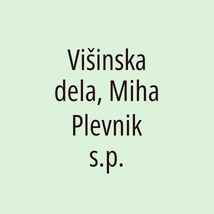 Višinska dela, Miha Plevnik s.p. - Logotip