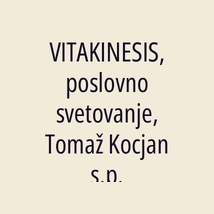 VITAKINESIS, poslovno svetovanje, Tomaž Kocjan s.p. - Logotip