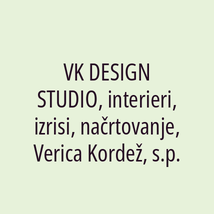 VK DESIGN STUDIO, interieri, izrisi, načrtovanje, Verica Kordež, s.p. - Logotip
