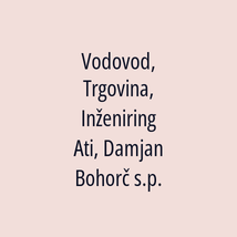 Vodovod, Trgovina, Inženiring Ati, Damjan Bohorč s.p. - Logotip