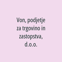 Von, podjetje za trgovino in zastopstva, d.o.o. - Logotip