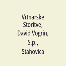 Vrtnarske Storitve, David Vogrin, S.p., Stahovica - Logotip