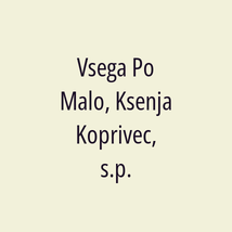 Vsega Po Malo, Ksenja Koprivec, s.p. - Logotip